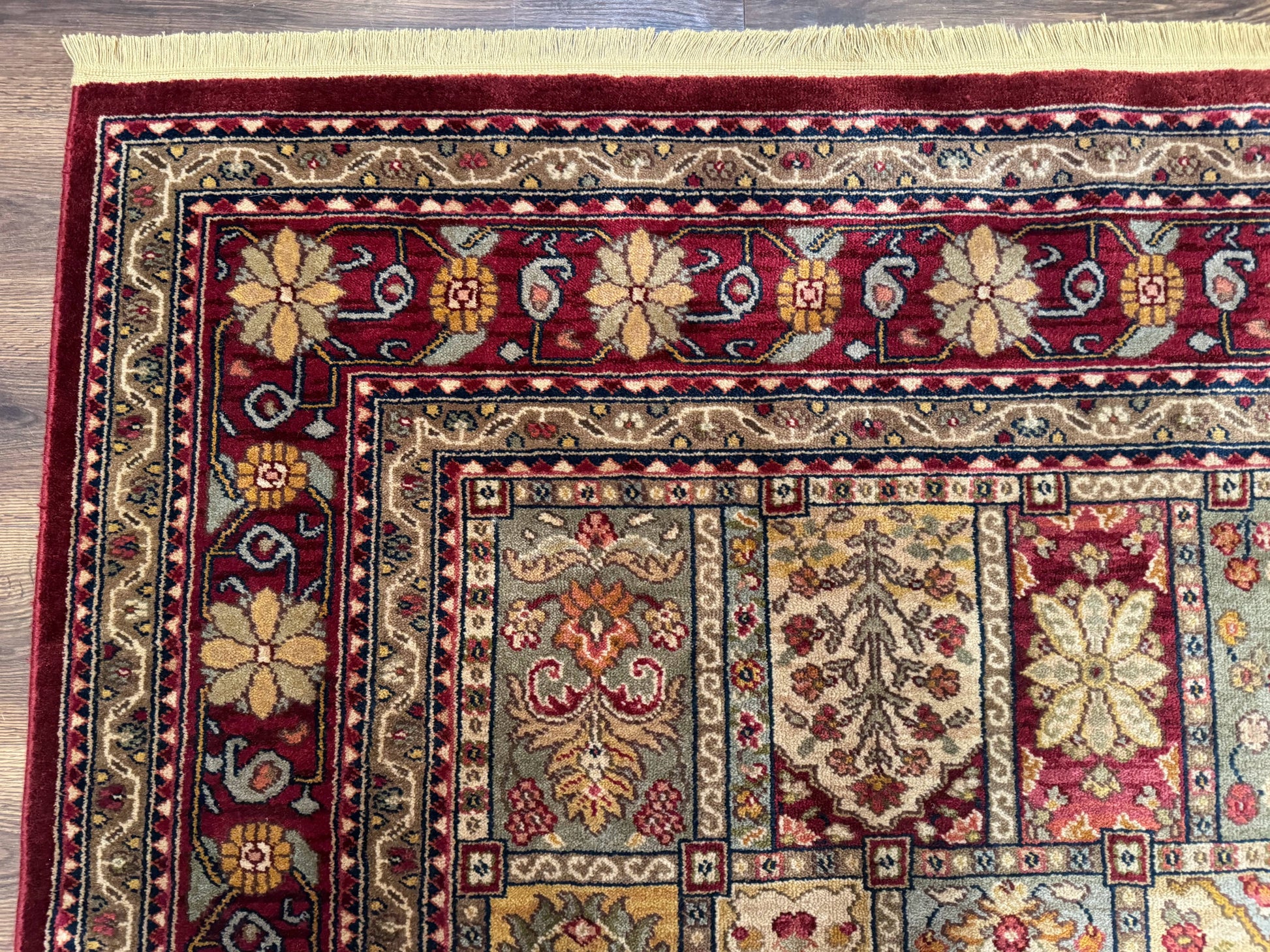 Karastan Bakhtiyari Rug 8.8 x 10, Antique Legends Karastan Wool Carpet #2200-202, Multicolor Panel - Nuvé