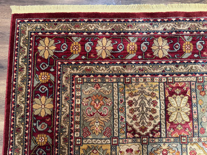 Karastan Bakhtiyari Rug 8.8 x 10, Antique Legends Karastan Wool Carpet #2200-202, Multicolor Panel - Nuvé