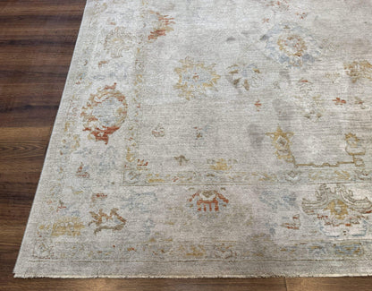Modern Turkish Oushak Rug 7x9, Netural Colors - Nuvé