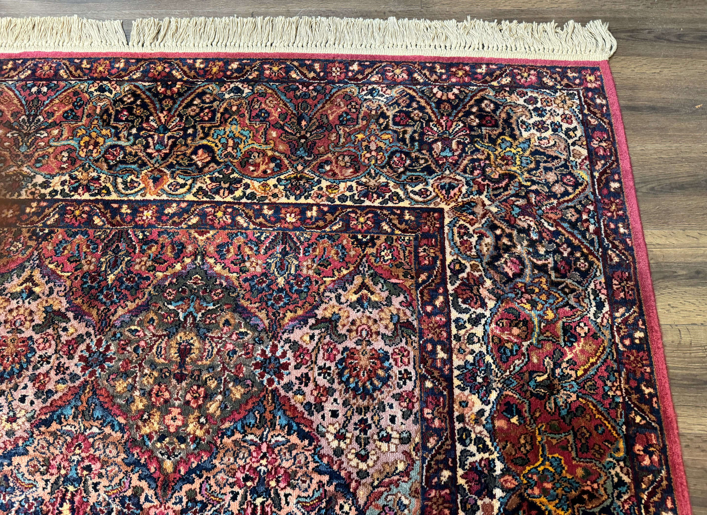12x16 Karastan Multicolor Panel Kirman Rug #717, Rare Palace Size Wool Original 700 Series - Nuvé