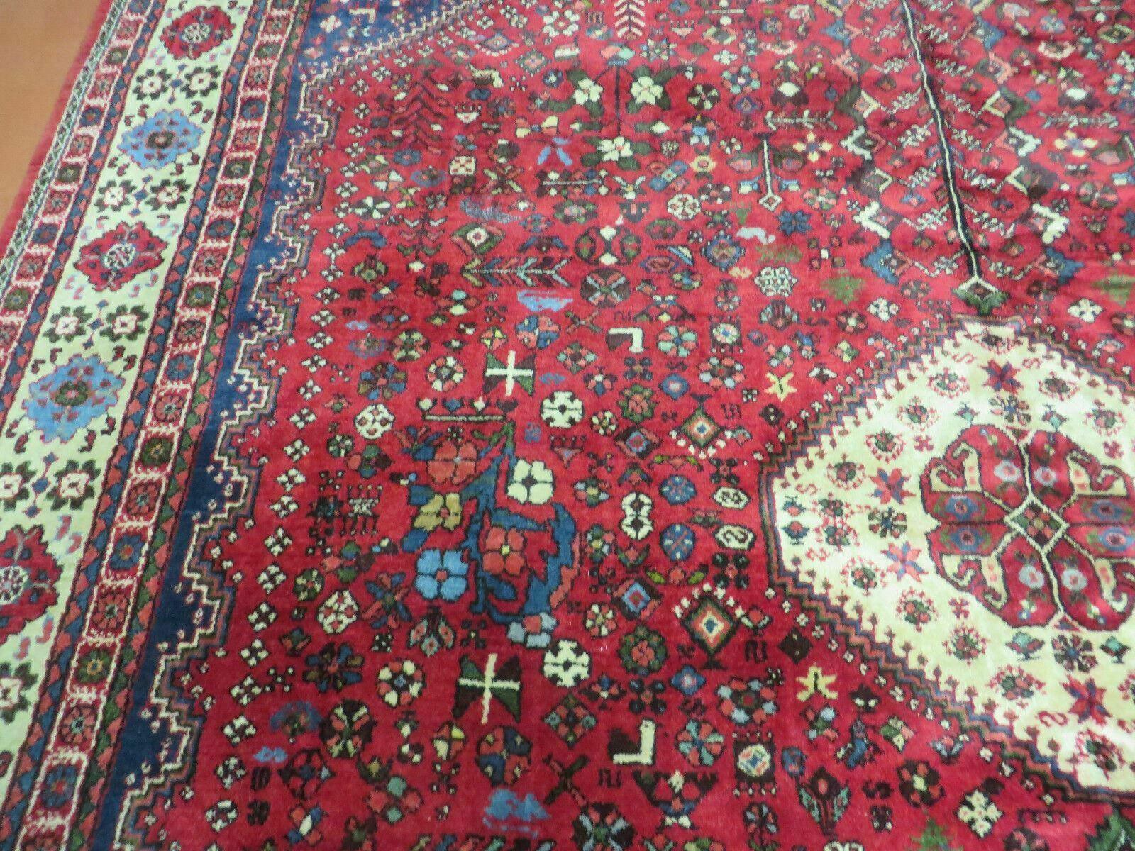 Persian Tribal Rug 7x10, Shiraz Carpet, Abadeh Rug - Nuvé