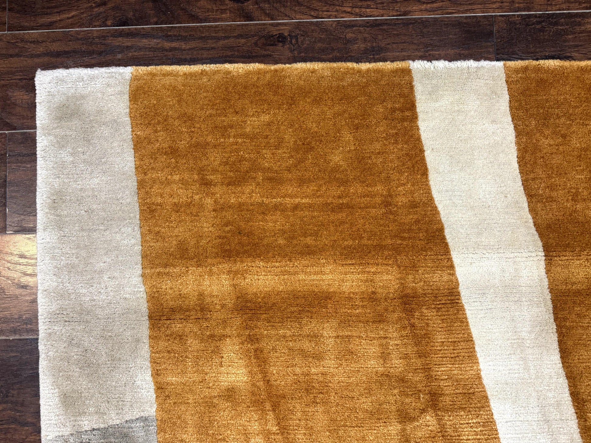 Modern Tibetan Rug 9x10, Wool Handmade Tibetan Area Rug, Abstract Multicolor - Nuvé