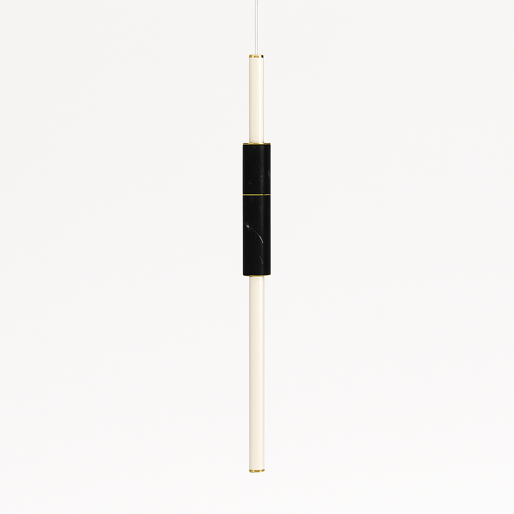 Modern Delia Pendant Light by Residence Supply featuring a sleek design with a clear glass shade and metal fixture.