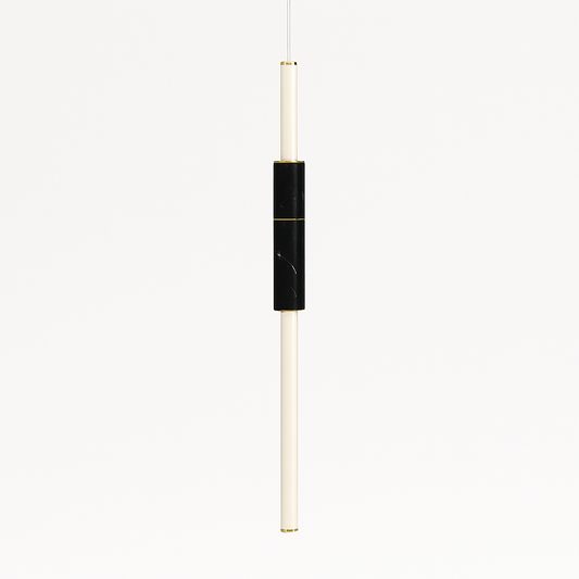 Modern Delia Pendant Light by Residence Supply featuring a sleek design with a clear glass shade and metal fixture.