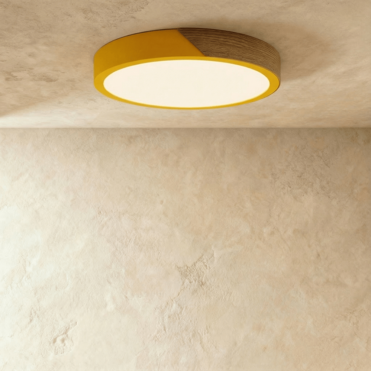 Delphi ceiling light by Residence Supply featuring a sleek modern design with a frosted glass shade and brushed metal finish.
