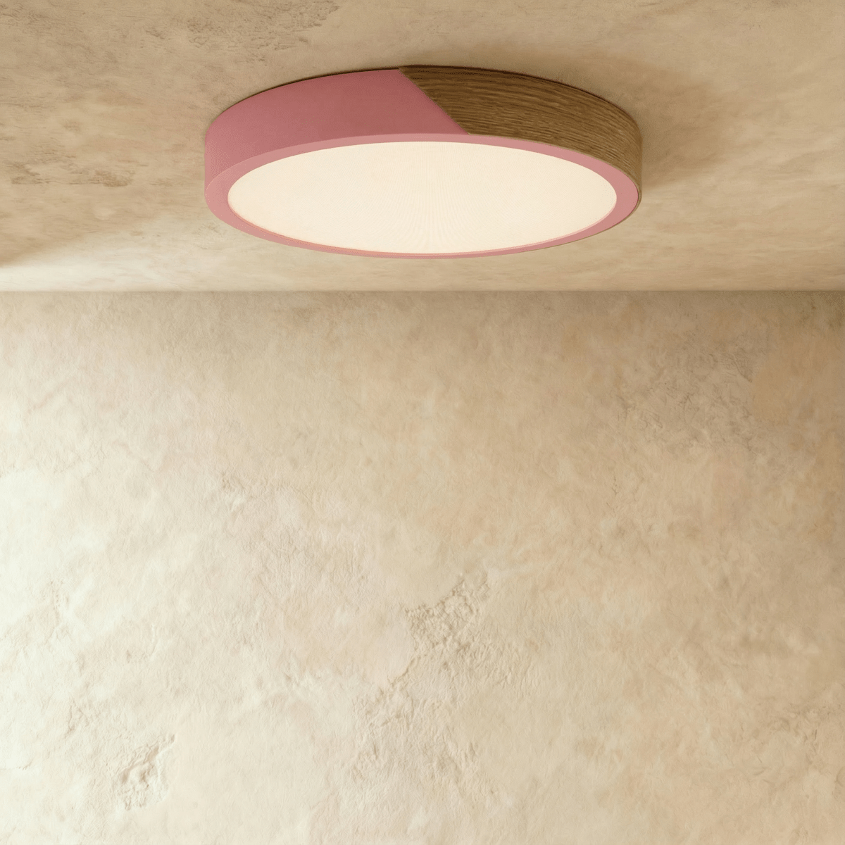 Delphi ceiling light by Residence Supply with a sleek modern design and frosted glass shade for ambient lighting.