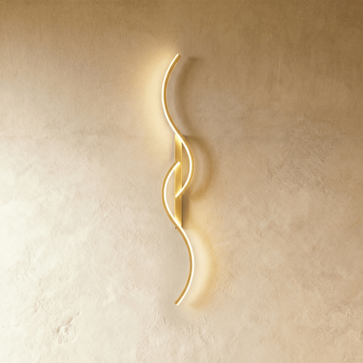 Denisse Wall Lamp by Residence Supply featuring a modern design with a sleek metal finish and adjustable arm.