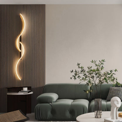Denisse Wall Lamp by Residence Supply, modern wall-mounted fixture with a sleek design and metallic finish.