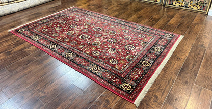 Karastan Rug 6x9, Williamsburg Herati #558, Wool Karastan Carpet, Vintage Karastan Persian Area Rug, Wool Pile - Nuvé