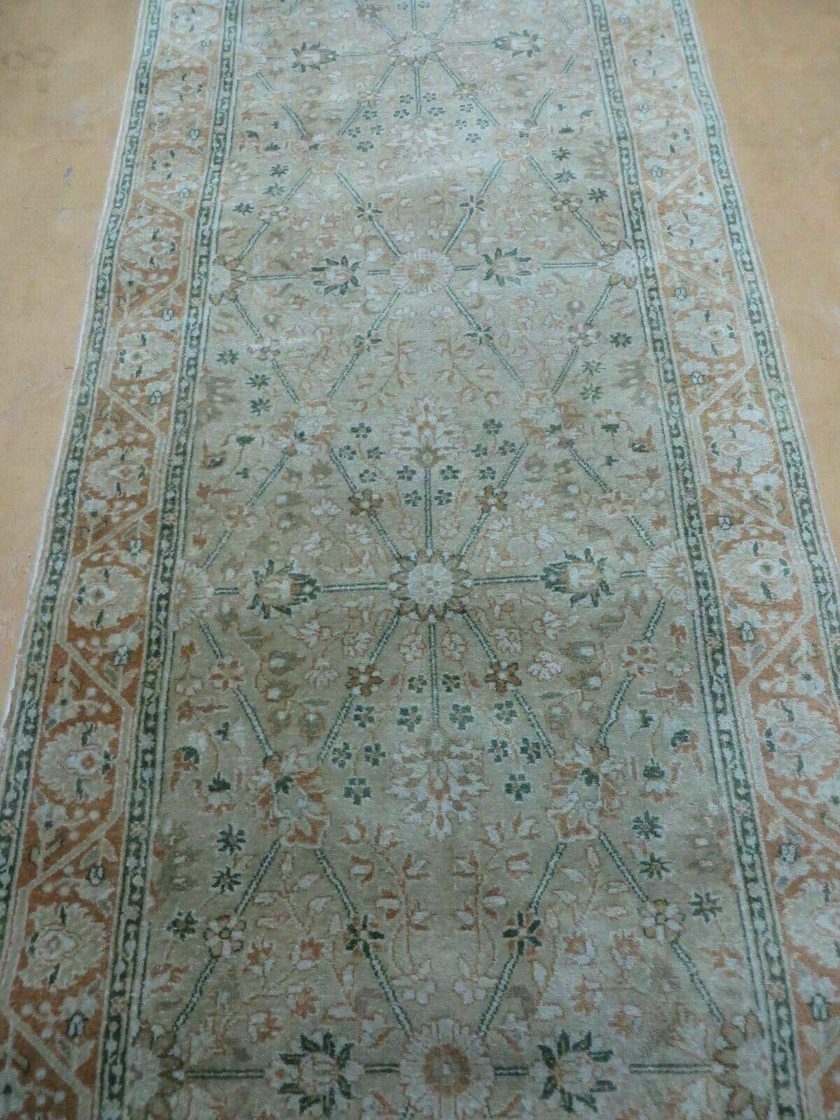 2' 8" X 12' SAFAVIEH Vintage Handmade Pakistan Wool Rug Runner Hand Knotted Wow - Nuvé