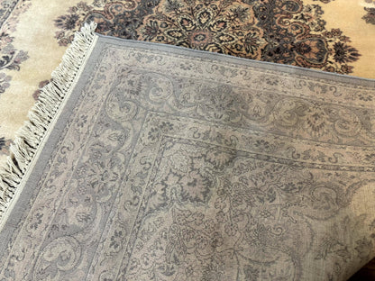 Belgium Power Loomed Wool Rug 6.9 x 9.6, Vintage Oriental Carpet - Nuvé