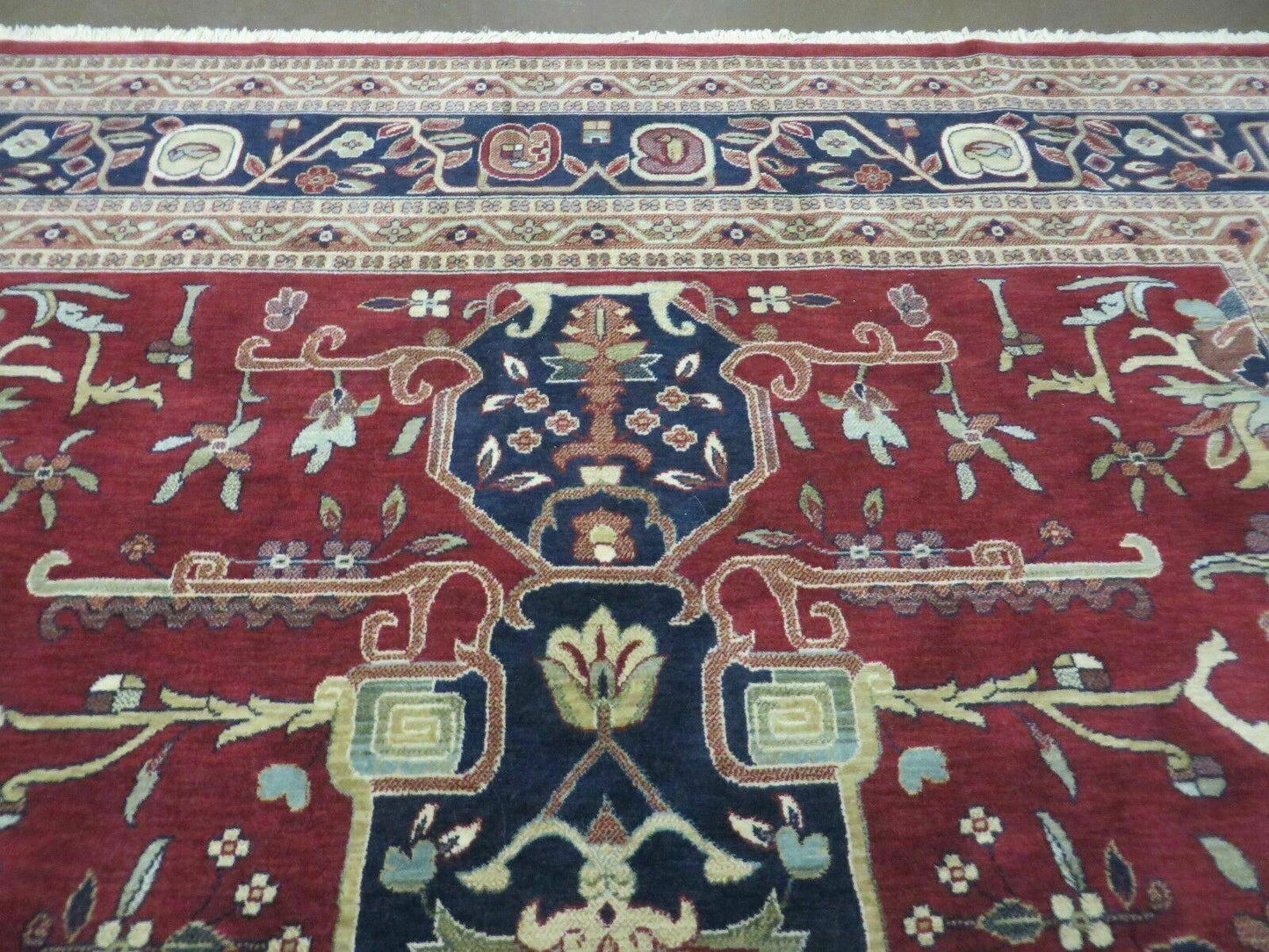 8' x 11' 7" Vintage Power Loomed Couristan European Wool Rug Belgium Forbes Nice - Nuvé