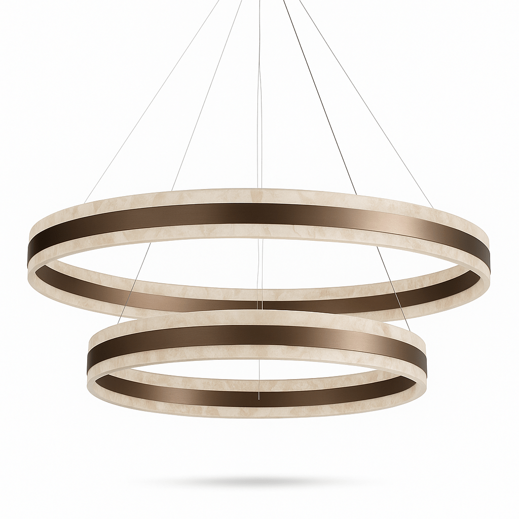 Dingir Round Chandelier - Nuvé
