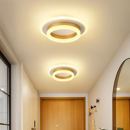 Doveva Ceiling Light by Residence Supply, modern white fixture with sleek design, mounted on a ceiling in a contemporary room.