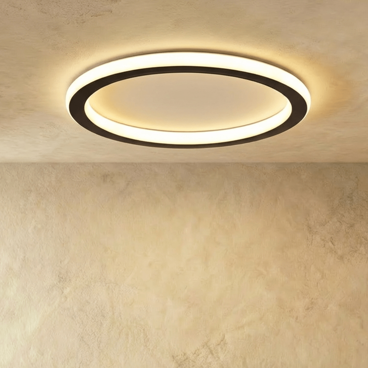 Residence Supply Doveva ceiling light fixture with a modern design and frosted glass shade, ideal for contemporary interiors.