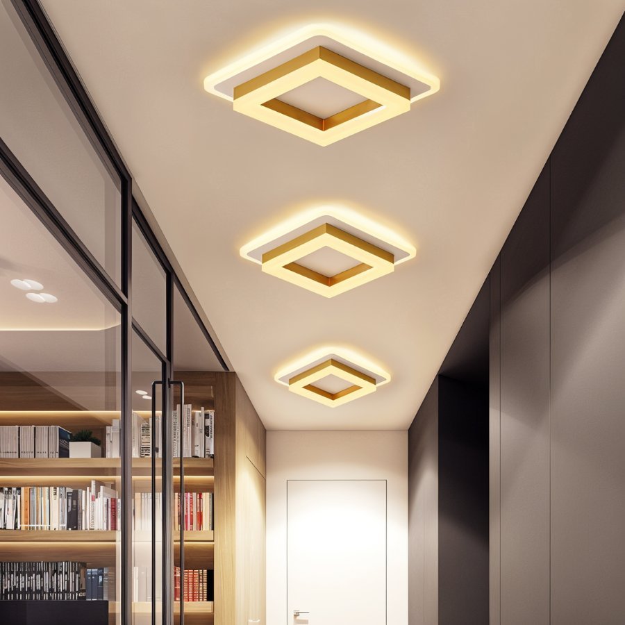 Doveva ceiling light by Residence Supply with sleek modern design and white frosted glass shade, mounted on ceiling.