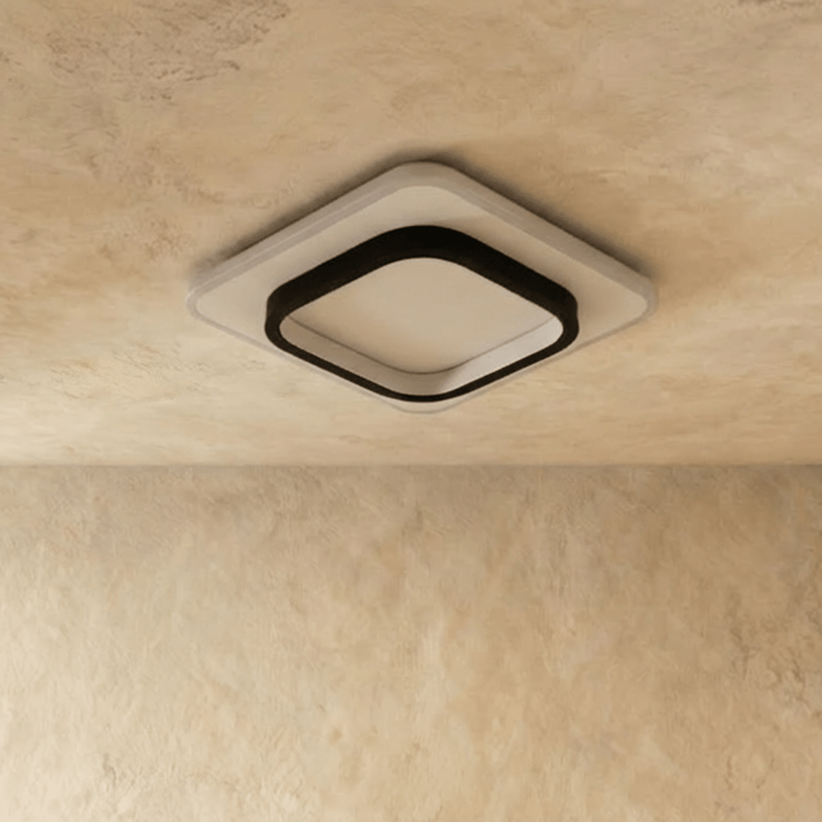 Doveva ceiling light by Residence Supply featuring a modern design with a sleek metallic finish and integrated LED lighting.