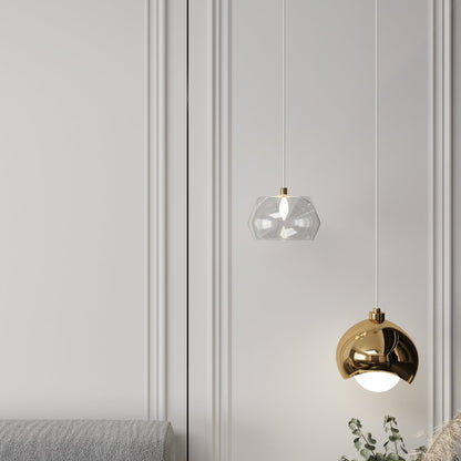 Residence Supply dual pendant light with two hanging fixtures, modern design, and clear glass shades for stylish lighting.