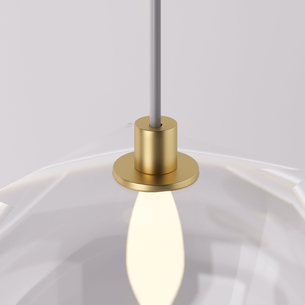 Residence Supply dual pendant light with two metal shades hanging from a sleek fixture, ideal for modern kitchen or dining areas.