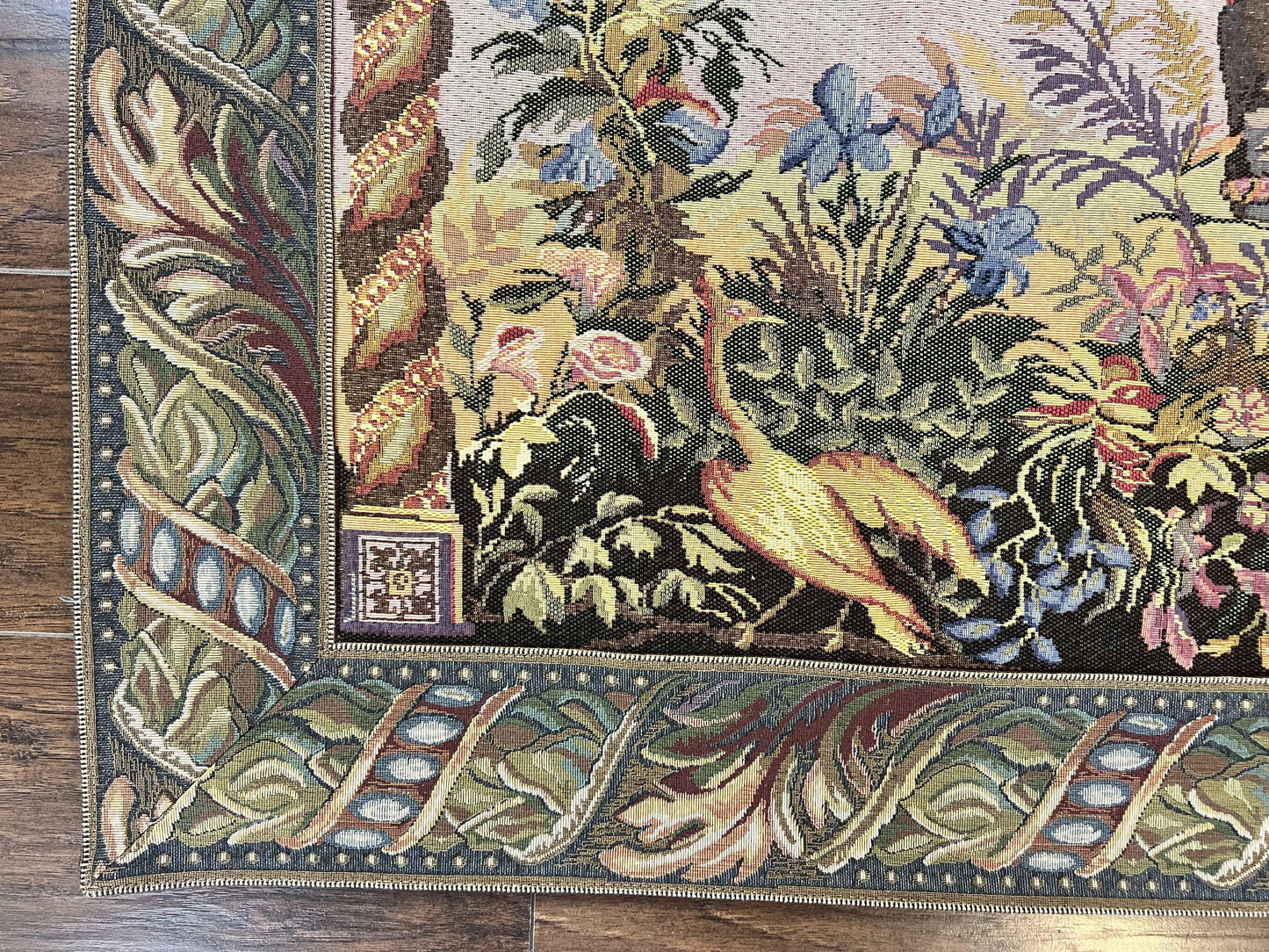 Vintage Tapestry 4 x 5.6, Adorned Elephant Pictorial - Nuvé