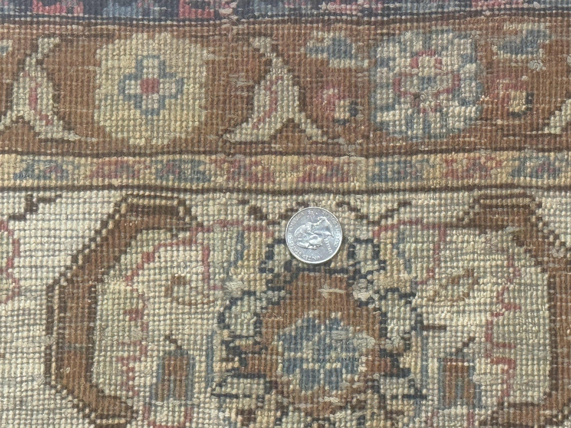 Silk Indian Kayseri Rug 4x6, Haji Jalili Design, Vintage Rug - Nuvé