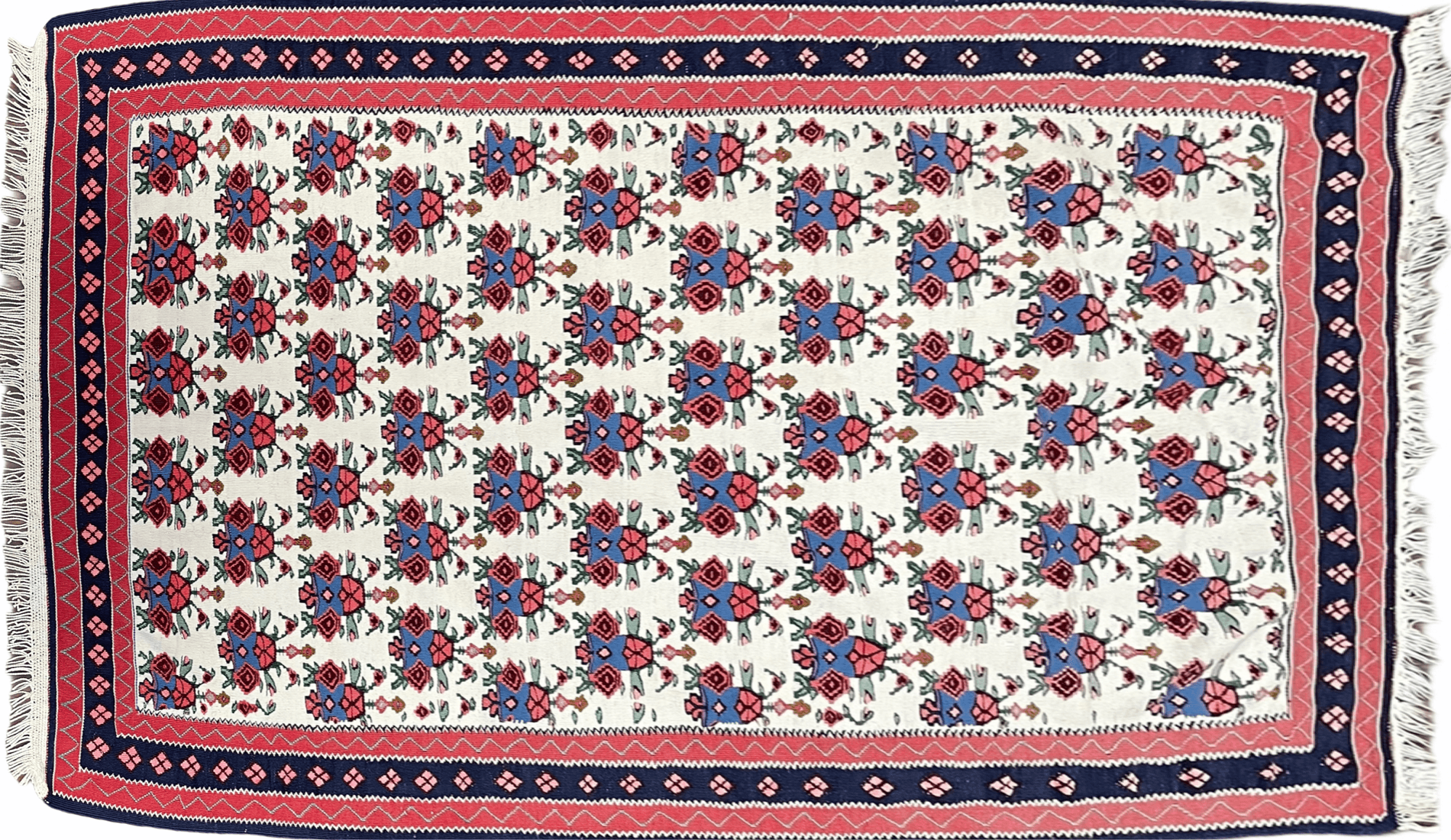 3x5 Vintage Kurdish Senneh Kilim Rug 3 x 5 Heirloom Rug Flatweave Antique Rug Playroom Rug Collectible Rug Beige Kilim - Nuvé