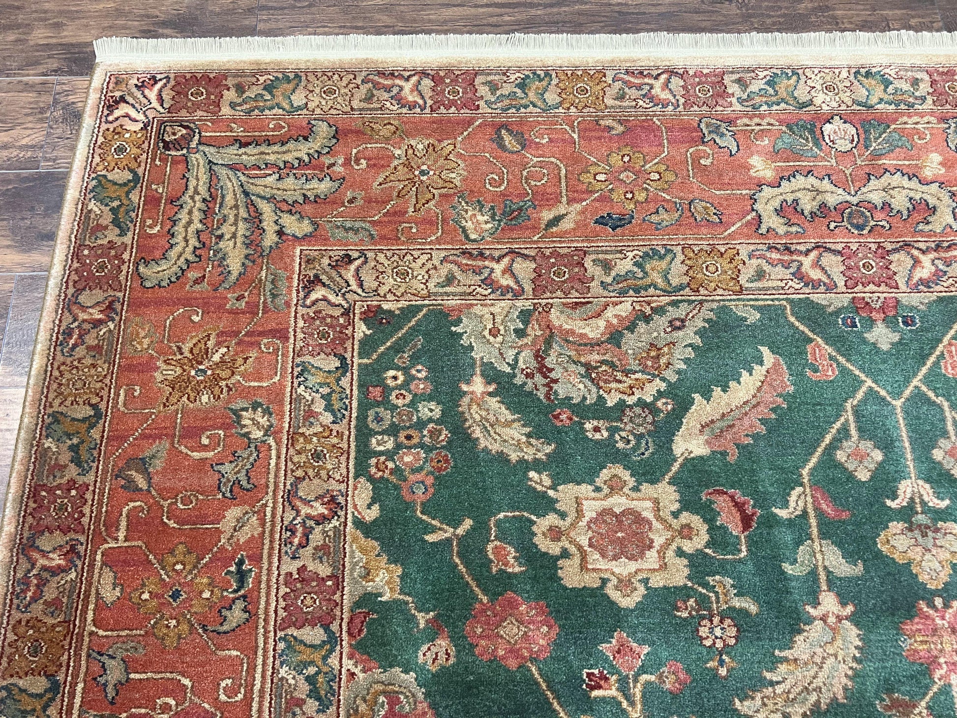 Karastan Rug 8.8 x 10 Samovar Teawash Agra #900-905, Vintage Wool Karastan Area Rug - Nuvé