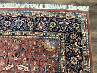 Indo Persian Heriz Rug 10x15, Allover Pattern, Large Wool Handmade Rug - Nuvé