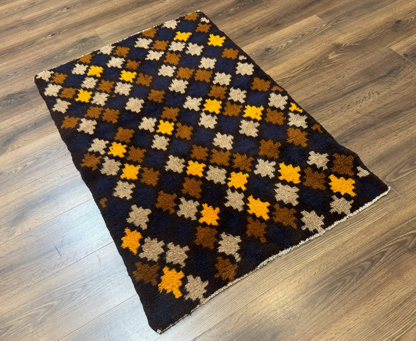 Balouch Rug 3x4, Afghan Rug, Tribal Rug, Multicolor - Nuvé