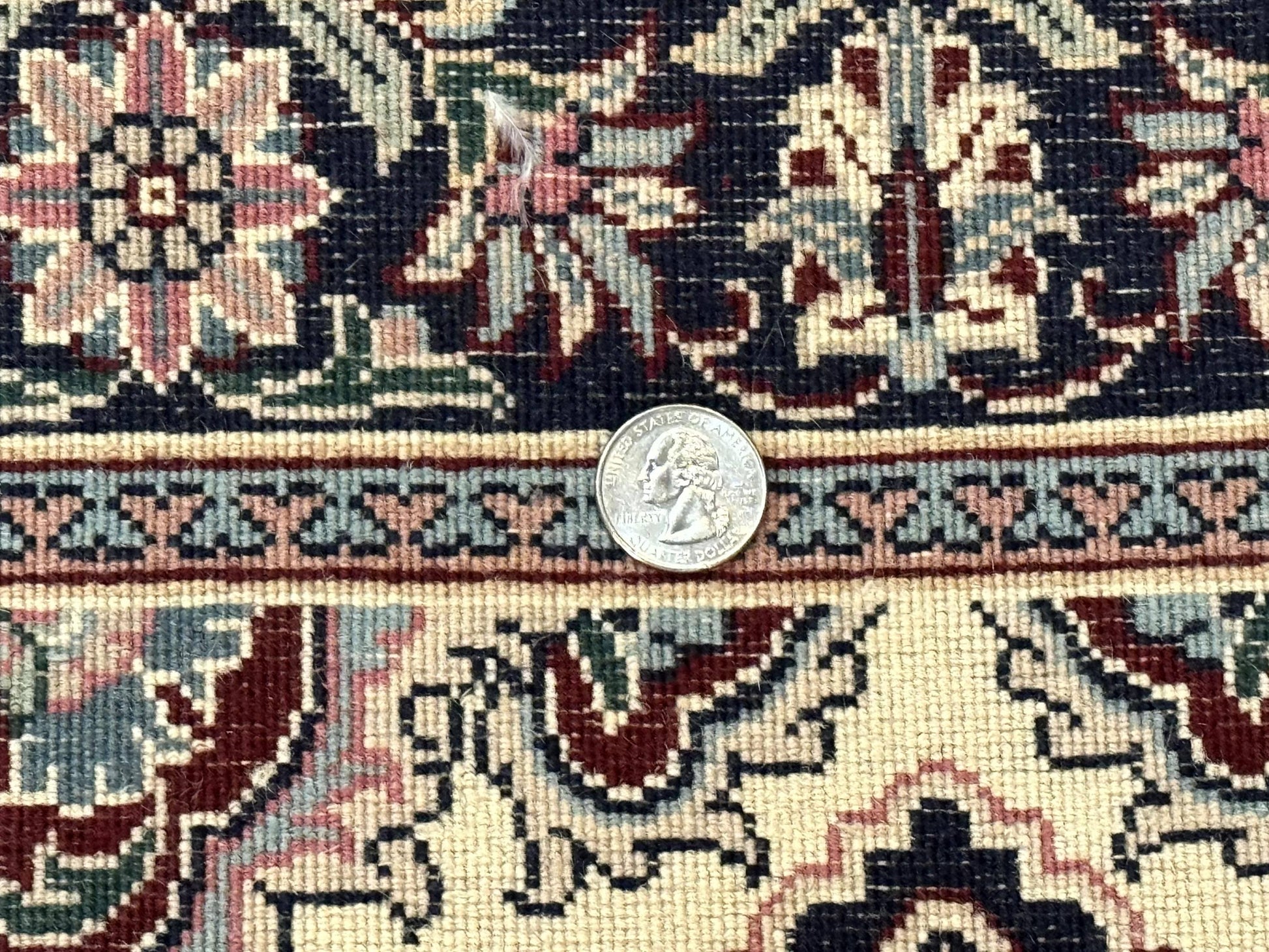 Sino Persian Runner Rug 2.7 x 8, Floral, Handmade, 250 KPSI - Nuvé