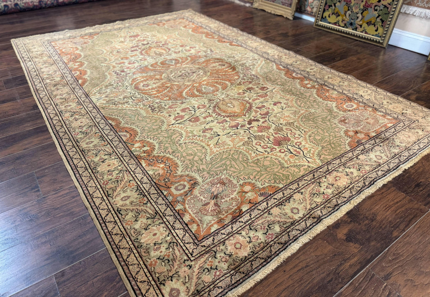 Antique Turkish Kayseri Rug 7x10 - Nuvé