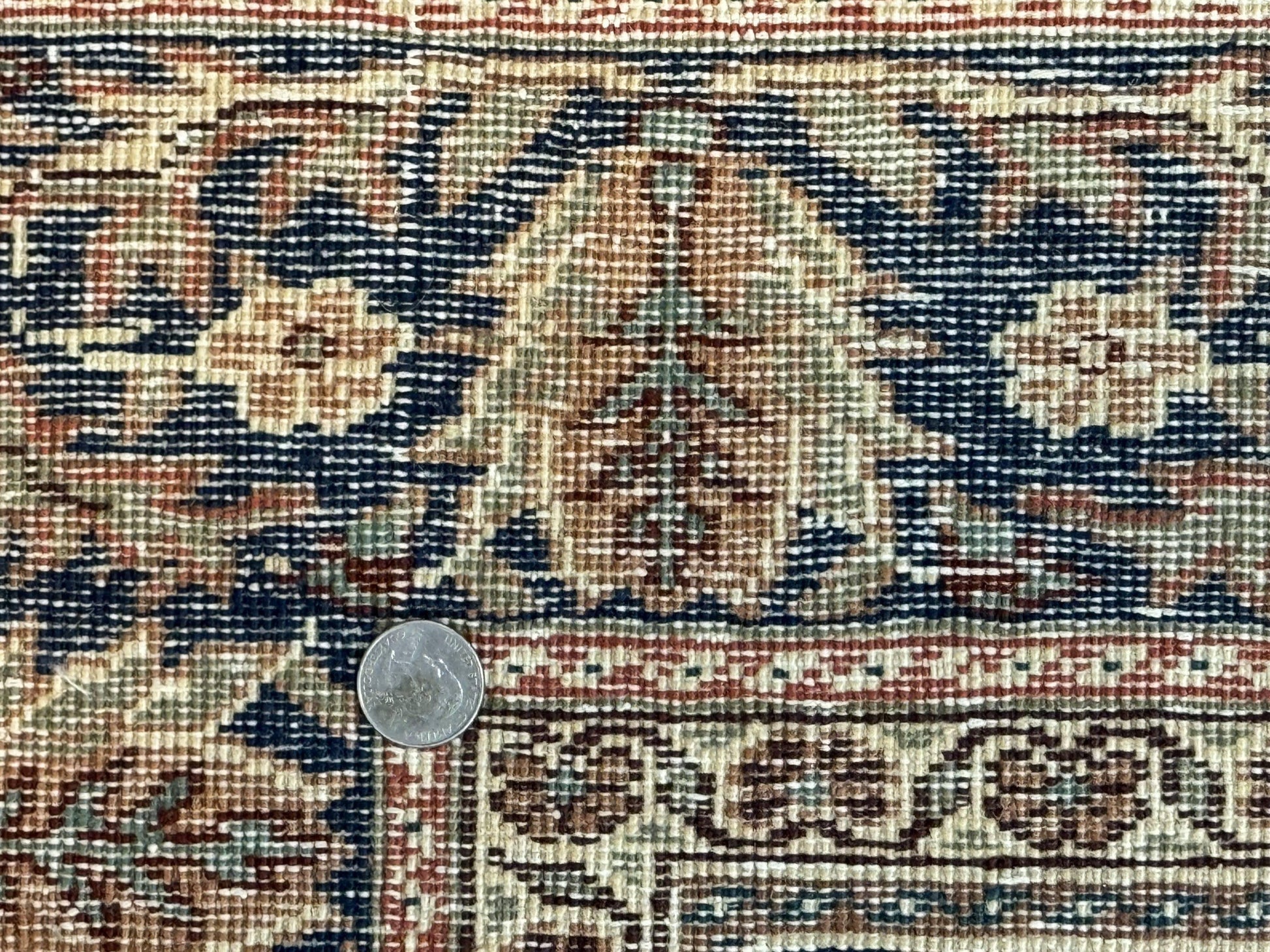 Turkish Kayseri Rug 6x10, Antique Turkish Carpet, Floral Medallion, Oriental Carpet, Red - Nuvé
