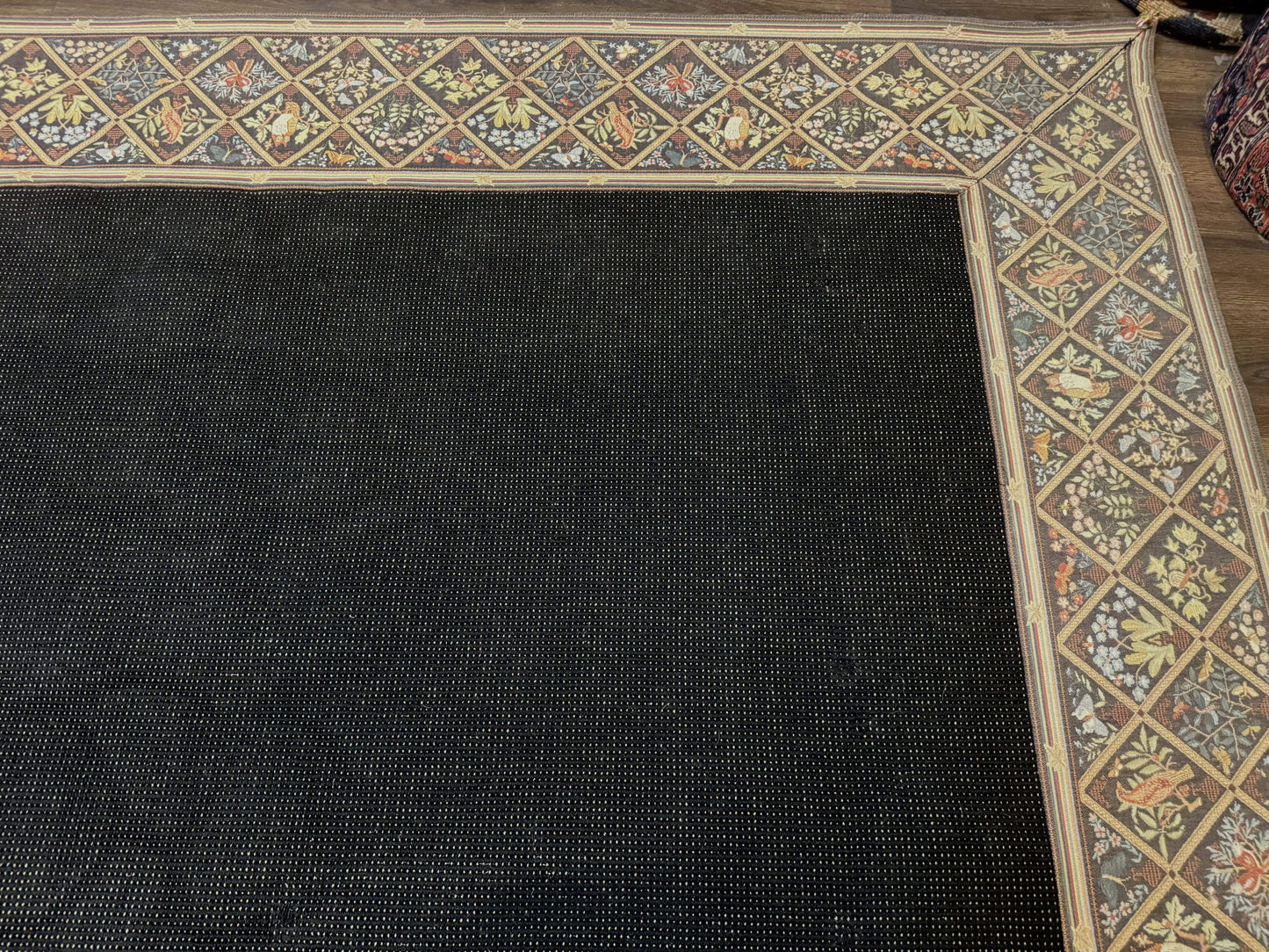 Palace Sized Stark Area Rug 12x19, Black Carpet - Nuvé