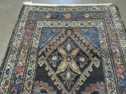 3' X 6' Antique Handmade India Floral Oriental Wool Rug Veg Dyes Nice - Nuvé