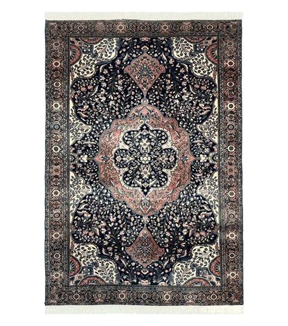 Antique Persian Sarouk Farahan Rug 4x7, Collectible Persian Carpet
