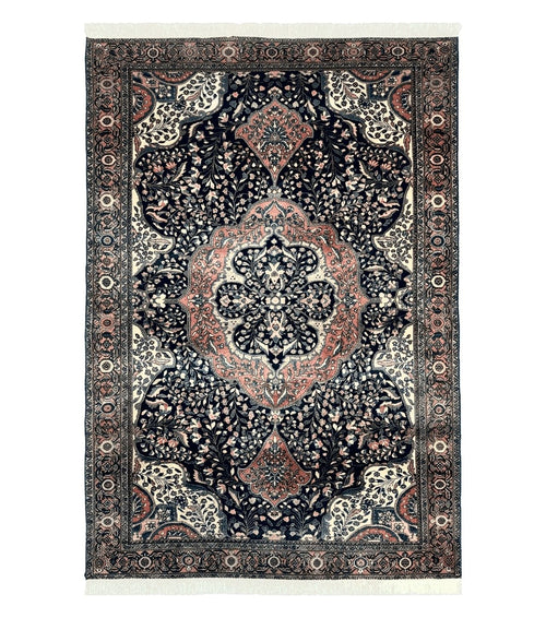 Antique Persian Sarouk Farahan Rug 4x7, Collectible Persian Carpet