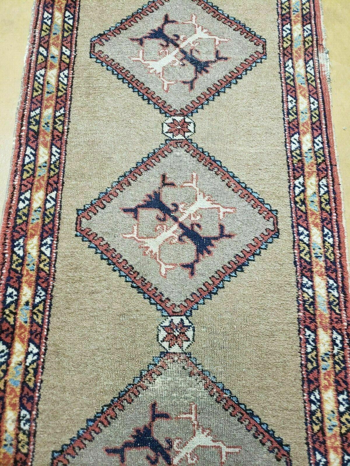 Persian Sarab Runner 2 x 11, Antique Tribal Persian Runner Rug - Nuvé
