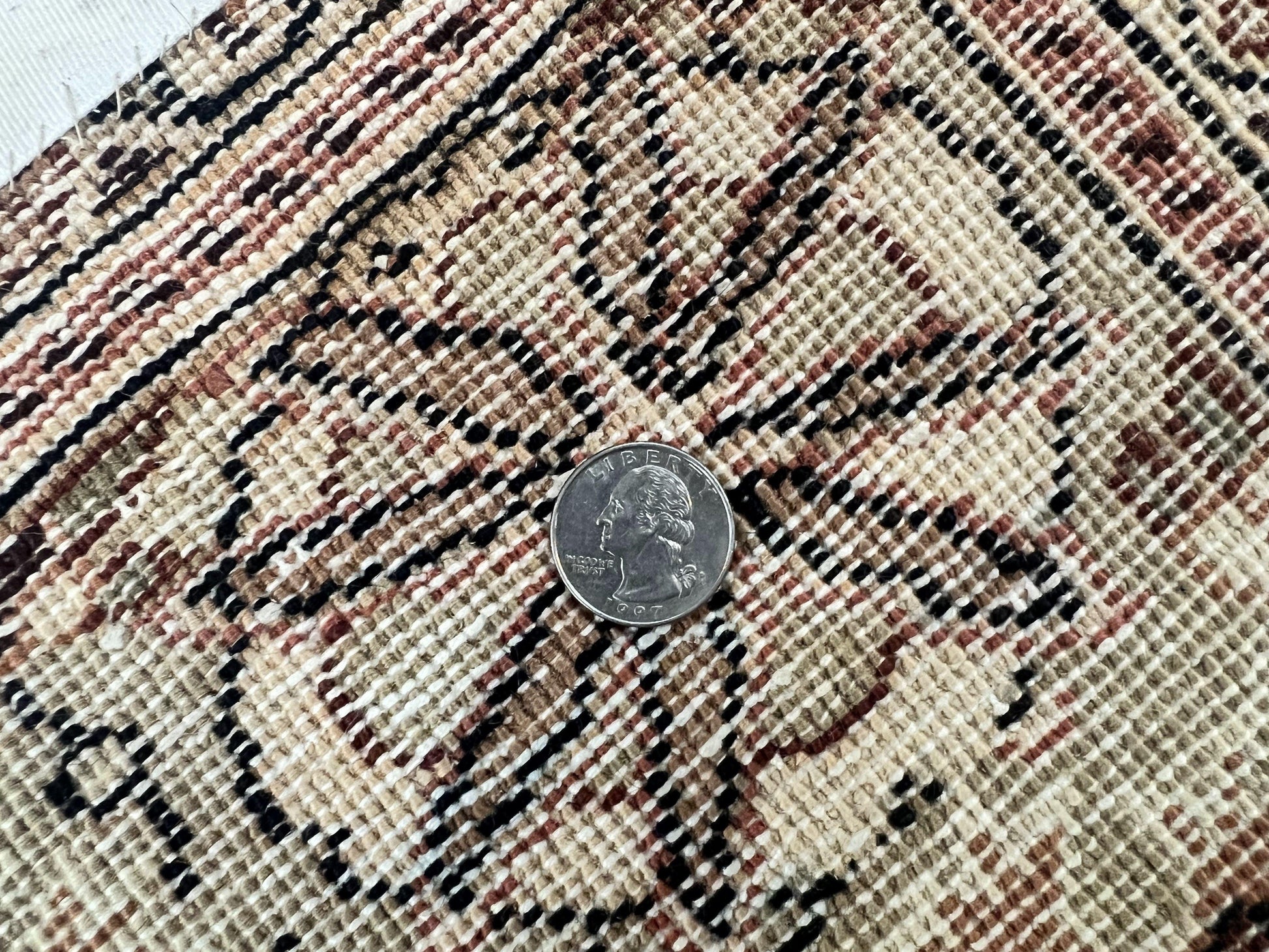 Turkish Sivas Rug 9x12, Handmade Vintage Wool Carpet, Cream Ivory - Nuvé