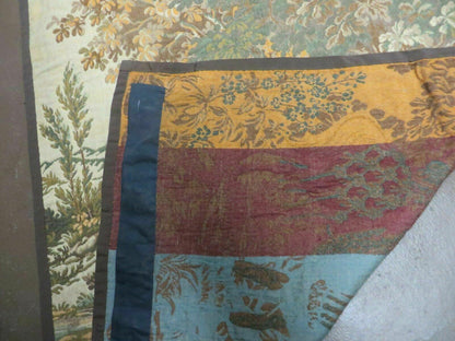 4' X 5' Vintage Tapestry Belgium Hand Loomed Victorian Nice 90f - Nuvé