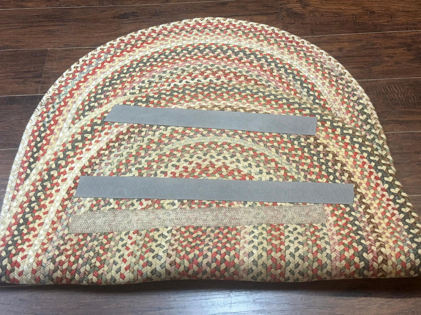 Braided American Oval Rug 3x5, Multicolor, Hand Braided - Nuvé