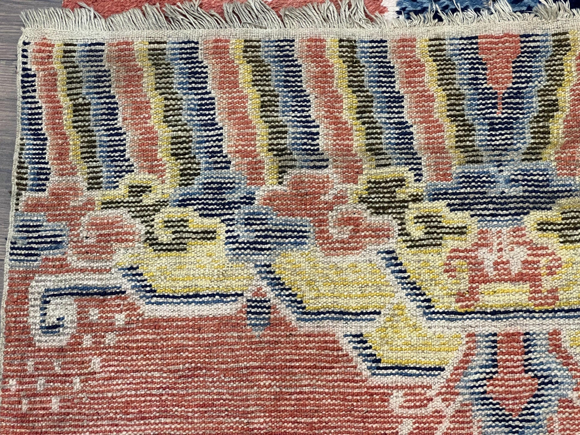 Rare Chinese Ningxia Pillar Rug 3x8, Late Qing Dynasty, 5 Clawed Dragon, Cloud Rainbow Border, Collectible Antique Carpet, Wool Hand Knotted - Nuvé