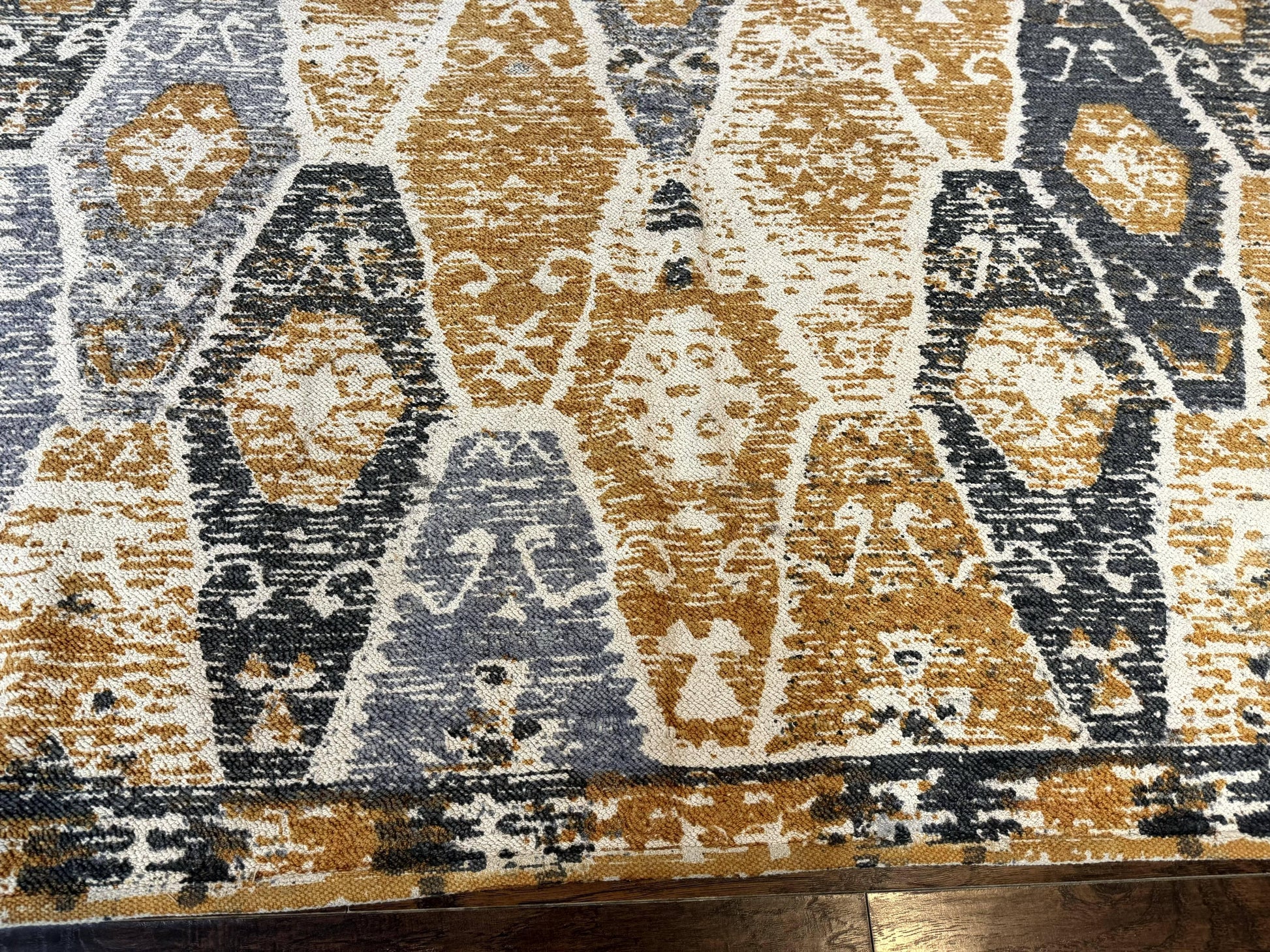 Handmade Contemporary Modern Indian Rug 8x10, Colorful - Nuvé