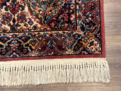Karastan Rug 3x5 Multicolor Panel Kirman #717, Original 700 Series, Wool Pile, Discontinued - Nuvé