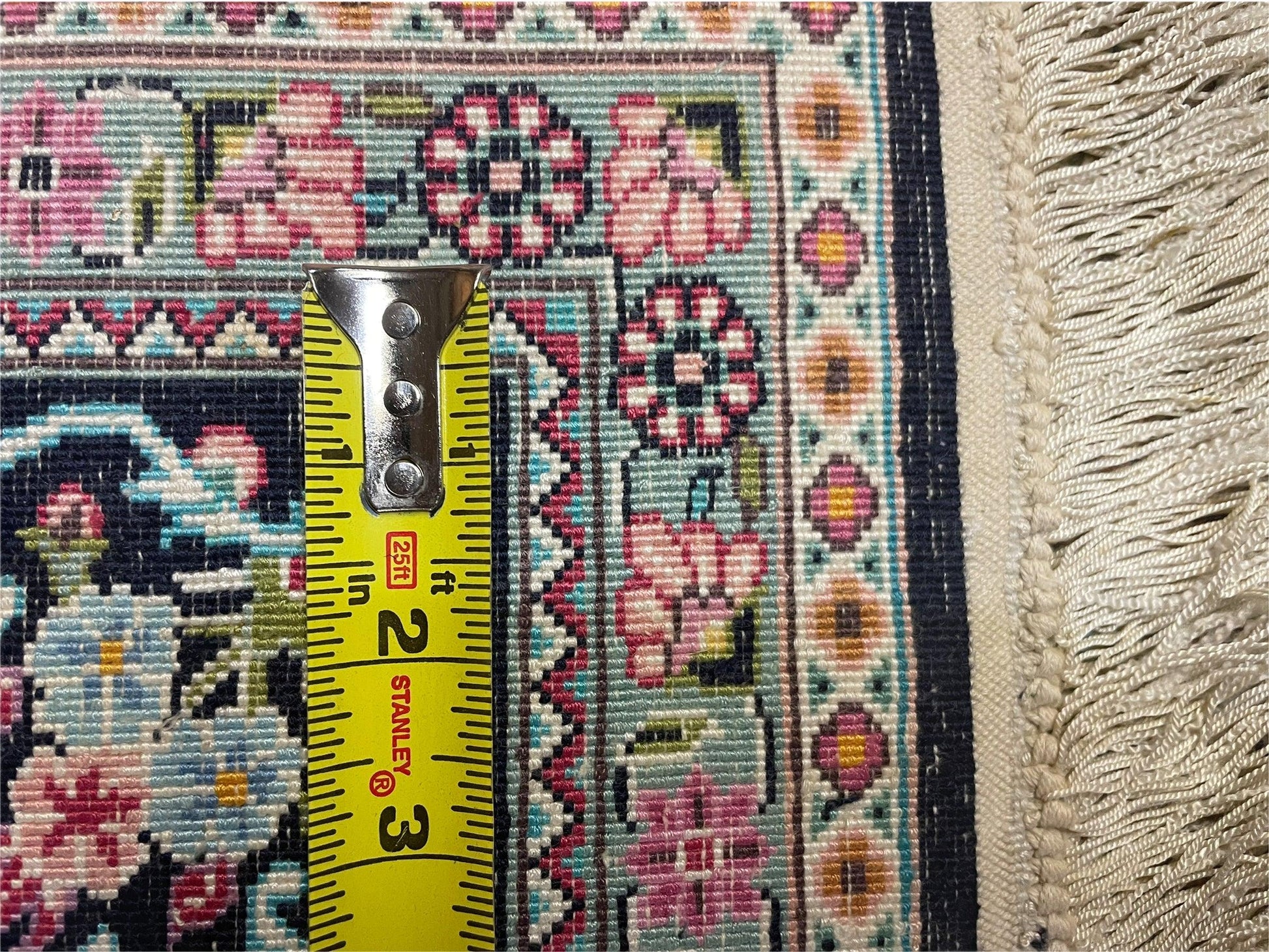 4' X 6' Vintage Fine Hand Made Turkish Oriental Silk Rug 400 KPSI Wow - Nuvé