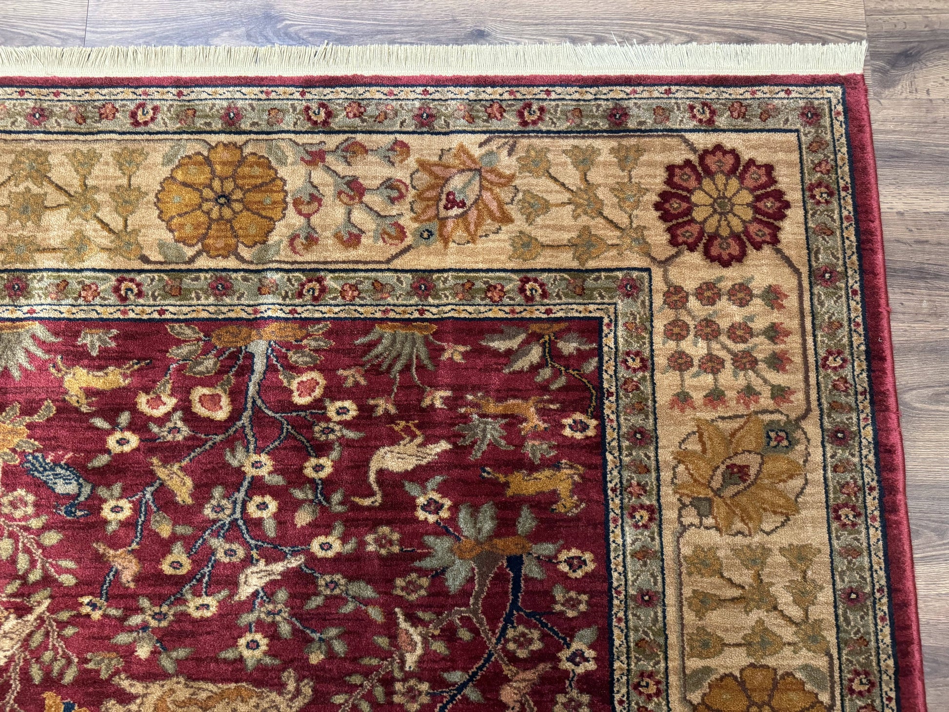 Karastan Rug 8.8 x 10, Antique Legends Emperor's Hunt 2200-204, Wool Vintage Discontinued Karastan - Nuvé
