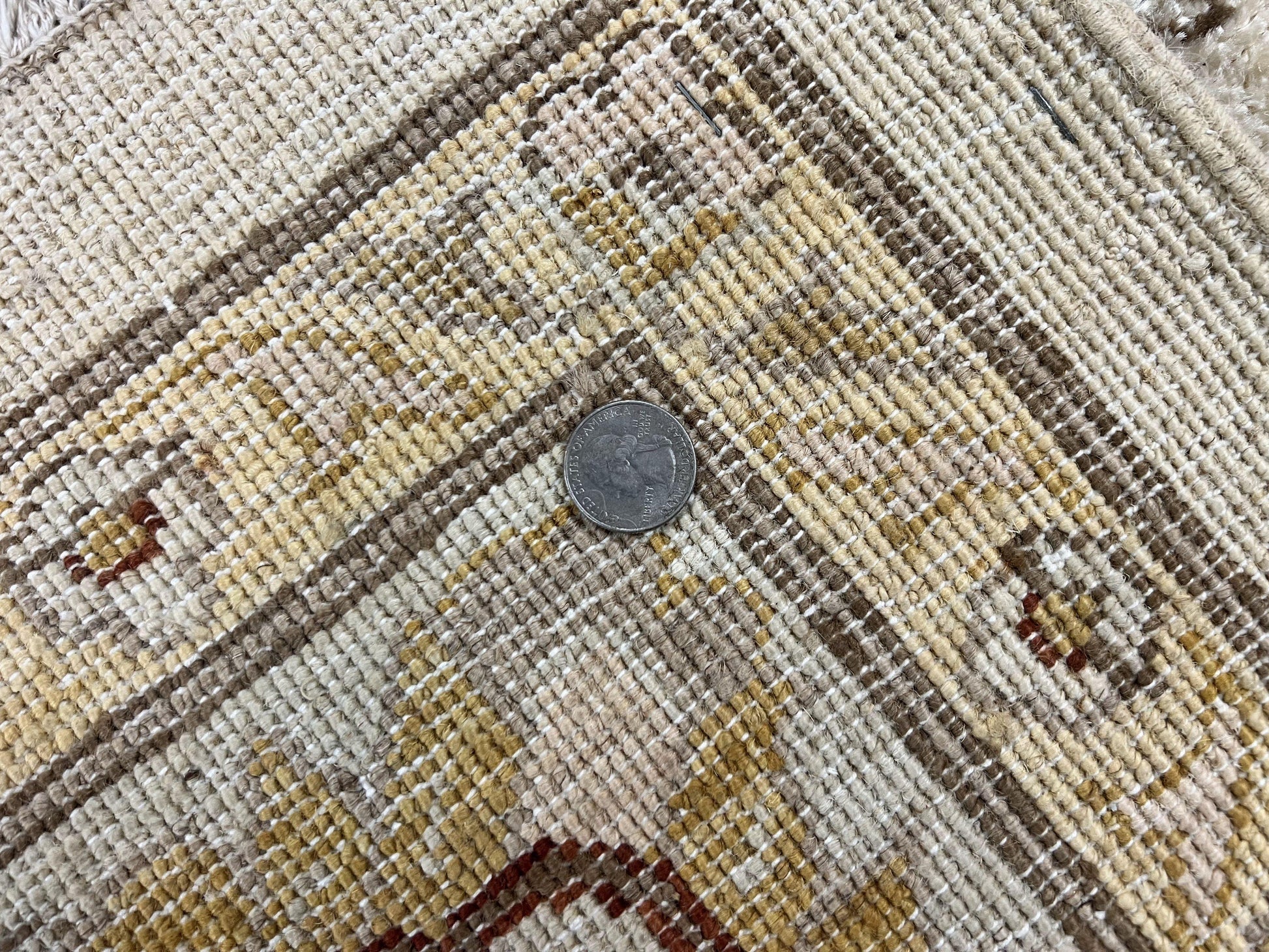 Peshawar Rug 8x10, Oushak Rug, Neutral Colors Hand Knotted Farmhouse Rug - Nuvé