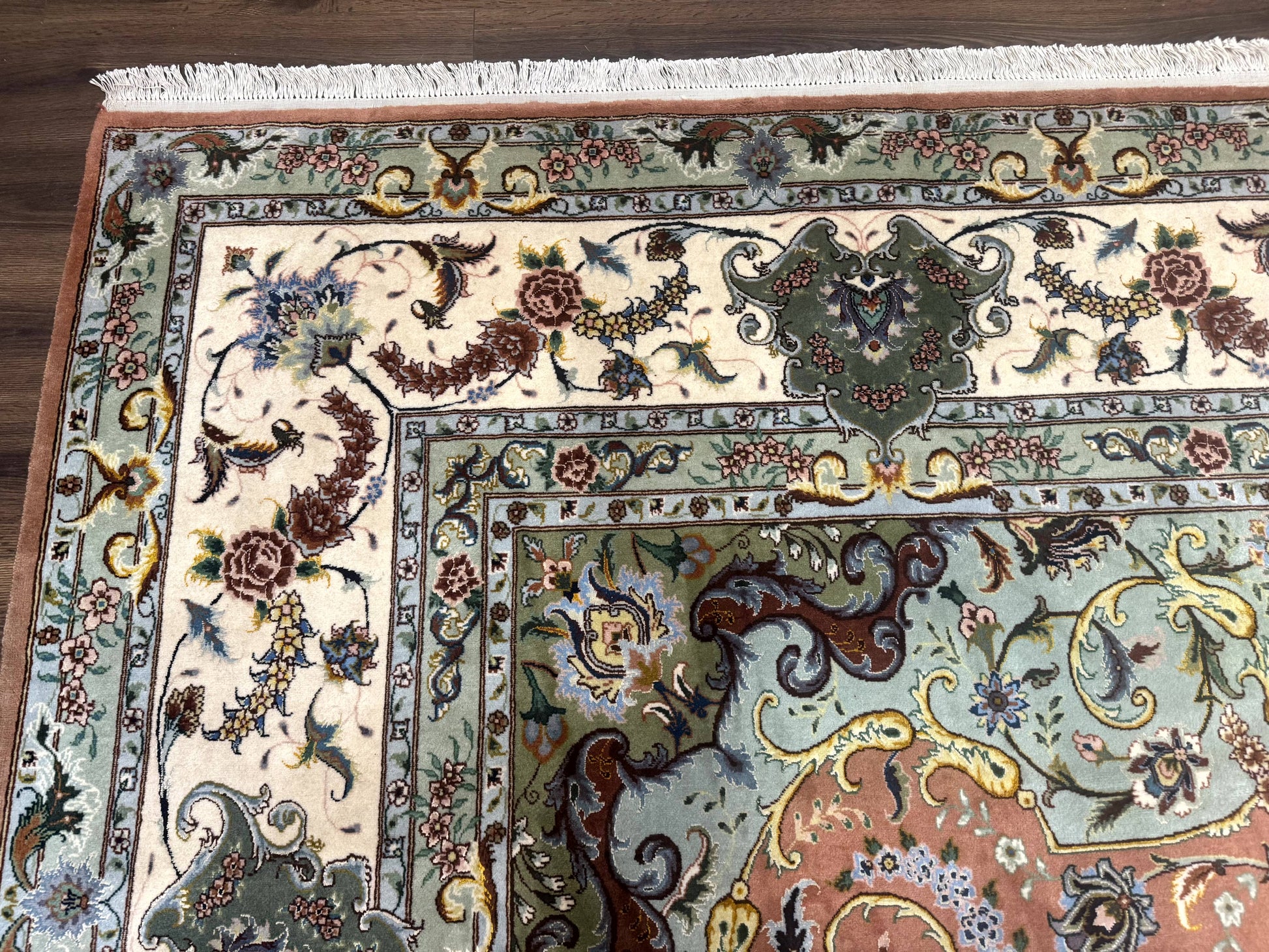 Palace Size Persian Tabriz Rug 12x17, Medallion Carpet, Fine 250 KPSI, Stunning - Nuvé
