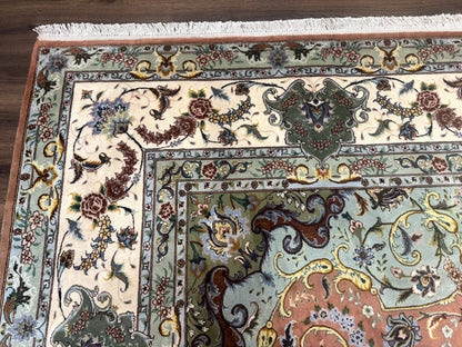 Palace Size Persian Tabriz Rug 12x17, Medallion Carpet, Fine 250 KPSI, Stunning - Nuvé