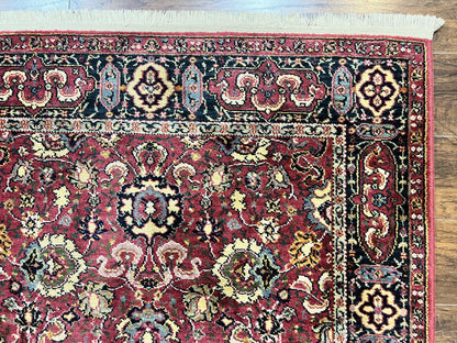 Karastan Rug 4x6, Williamsburg Herati #558, Wool Karastan Carpet, Vintage Karastan Persian Area Rug, Wool Pile - Nuvé
