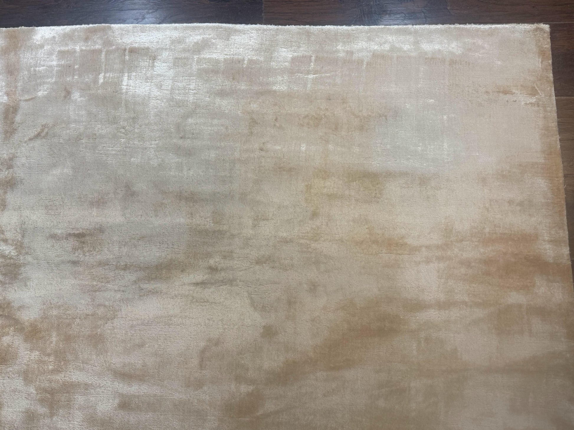 Silk Tibetan Rug 9x11, Handmade Silk Area Rug, Modern Contemporary Carpet - Nuvé
